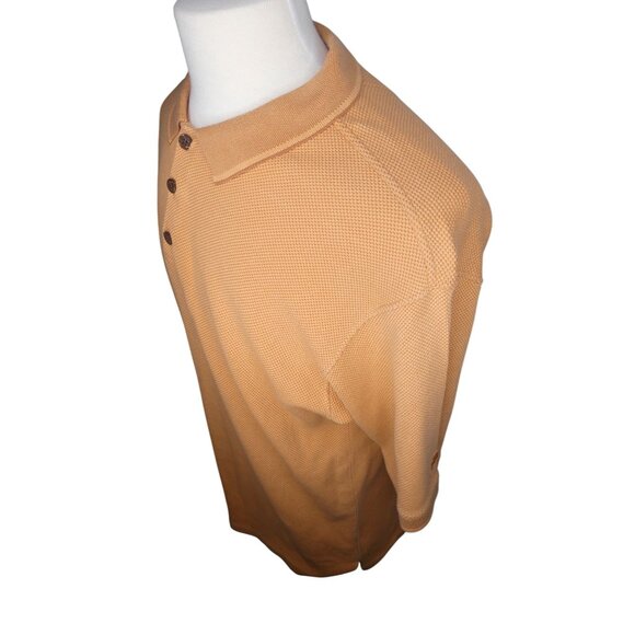 Tommy Bahama Men's Orange Polo Golf Shirt Size L - Picture 3 of 7